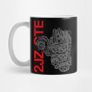 2JZ-GTE Supra MKIV Engine Mug